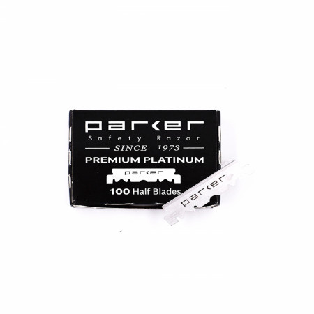 Product image 1 for Parker Premium Platinum Half Blades, 100 Count